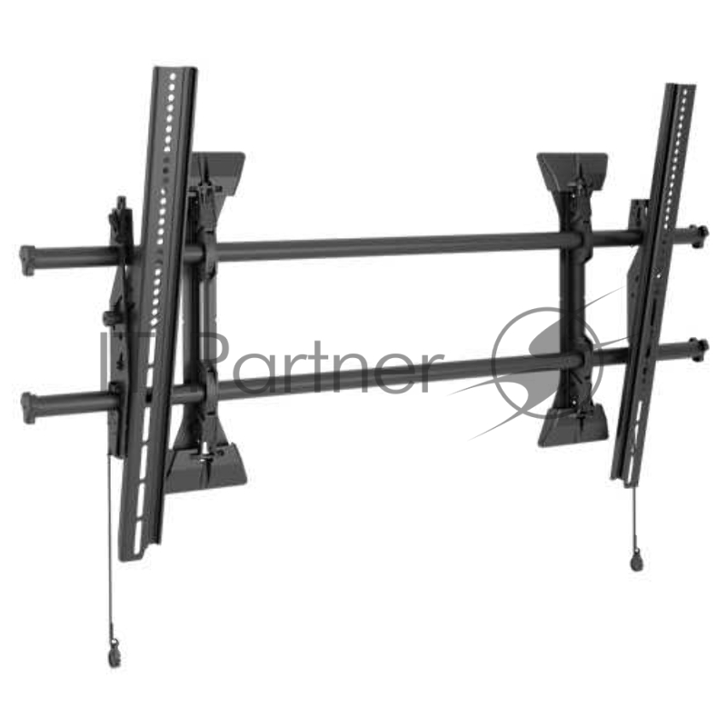 Кронштейн CHIEF Кронштейн настенный FUSION наклонный для плоских экранов 55-82, от +5° до -12°, до 113,4 кг, Landscape, 100x100 - 1080x600 мм, Black