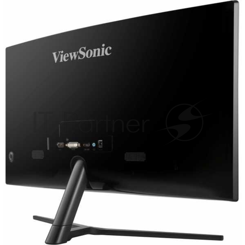 Монитор Viewsonic 23.6 VX2458-C-MHD VA SuperClear, 1920x1080, 3ms, 280cd/m2, 178°/178°, 80Mln:1, DVI, HDMI, DisplayPort, Free Sync, колонки, 144Hz, Glossy Black