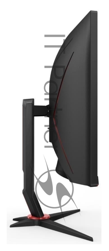 МОНИТОР 34 AOC CU34G2 Black-Red (VA, изогнутый, 3440x1440, 100Hz, 1 ms, 178°/178°, 300 cd/m, 80M:1, +2xHDMI 2.0, +Displ