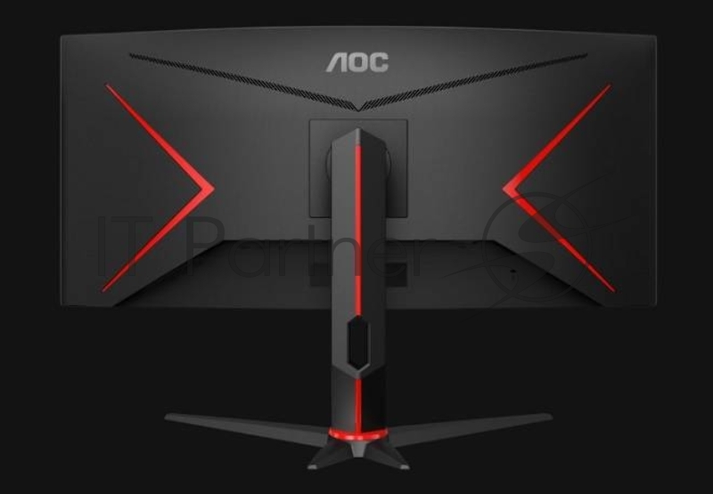 МОНИТОР 34 AOC CU34G2 Black-Red (VA, изогнутый, 3440x1440, 100Hz, 1 ms, 178°/178°, 300 cd/m, 80M:1, +2xHDMI 2.0, +Displ