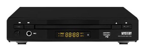 DVD-проигрыватель Mystery MDV-728U черный Караоке ПДУ