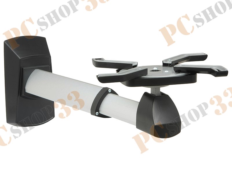 Кронштейн настенный Brateck PRB-14S, до 10 кг, для проектора, черный