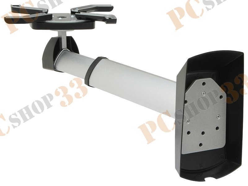 Кронштейн настенный Brateck PRB-14S, до 10 кг, для проектора, черный