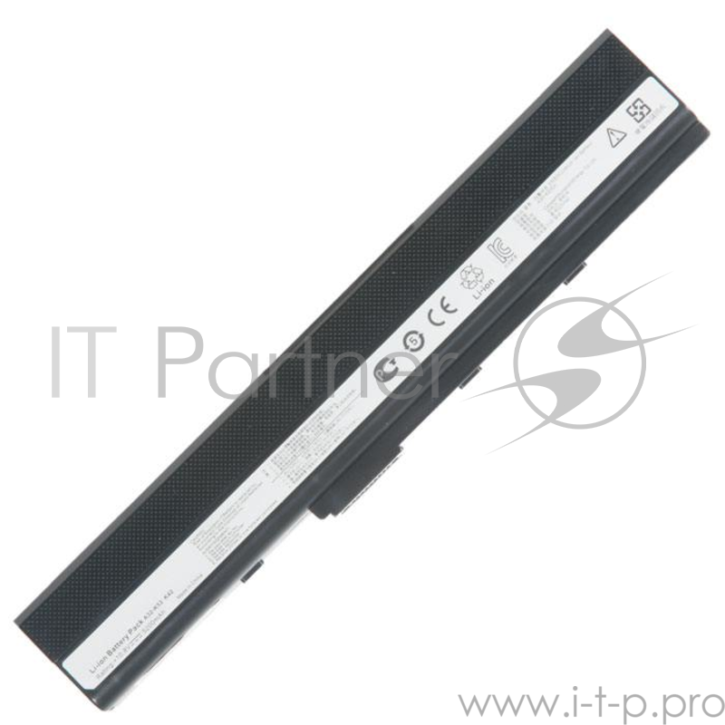 Аккумулятор для Asus A40, A50, A52A, A52JB, K42F, K42JB, K52F, K52JB, K52JK, K62, N82, P42, P52, Pro5, Pro8, X8F, X42J, X42N, X52, X5K, X62, B53F, B53J, 5200mAh, 10.8V