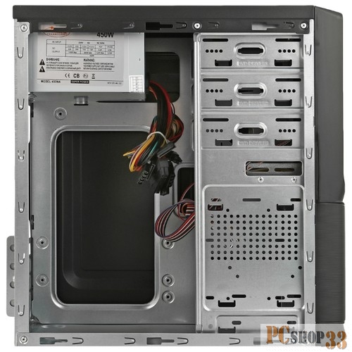 MiniTower SP Winard 5819 2*USB2.0, audio, reset, mATX, БП 400W, 80mm