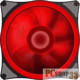GameMAX, GMX-RF12-R Вентилятор для компьютера 120х120х25, Red Ring, 12В, 7PIN (гидрод.подшипник)