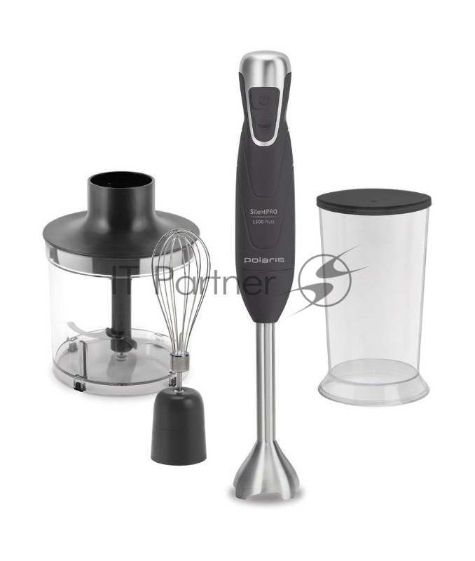 Блендер погружной Polaris PHB 1384 Silent 1300Вт серый