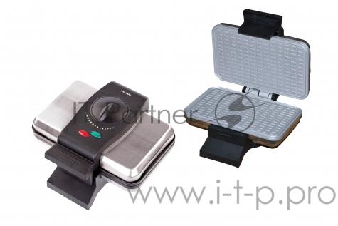 Вафельница WILLMARK WM-105SW (1000Вт,форма тонкие вафли, терморег., антиприг.покр., инд. готовности)