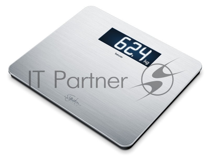 Весы напольные электронные Beurer GS405 Signature Line макс.200кг серебристый