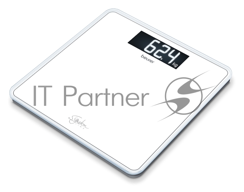 Весы напольные электронные Beurer GS400 Signature Line макс.200кг белый