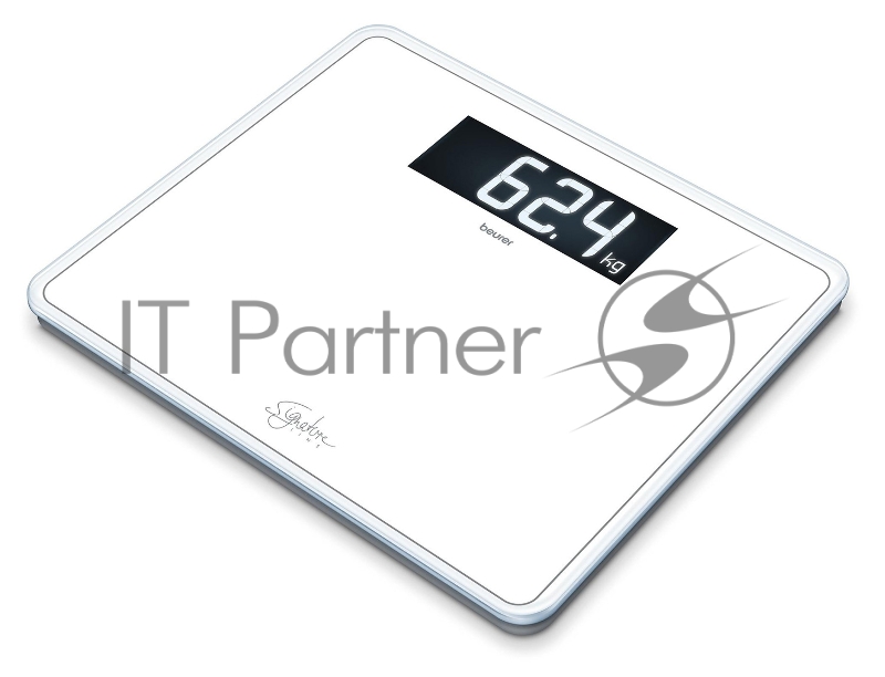 Весы напольные электронные Beurer GS410 Signature Line макс.200кг белый