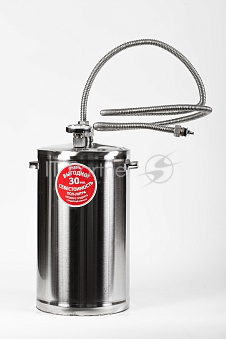 Дистиллятор Первач - Дачно-Деревенский 12Т, домашний 12 л., охладитель, используется без водопровода, термометр