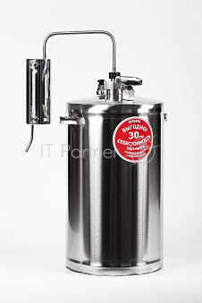 Дистиллятор Первач - Эконом 20Т, домашний 20 л., охладитель, термометр