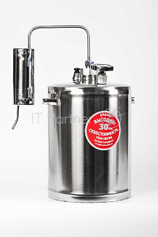 Дистиллятор Первач - Эконом 12Т, домашний 12 л., охладитель, термометр