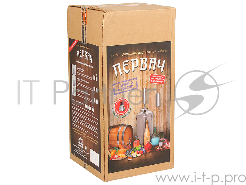 Дистиллятор «Первач» - Эконом 20 домашний 20 л., охладитель, клапан контроля избыточного давления