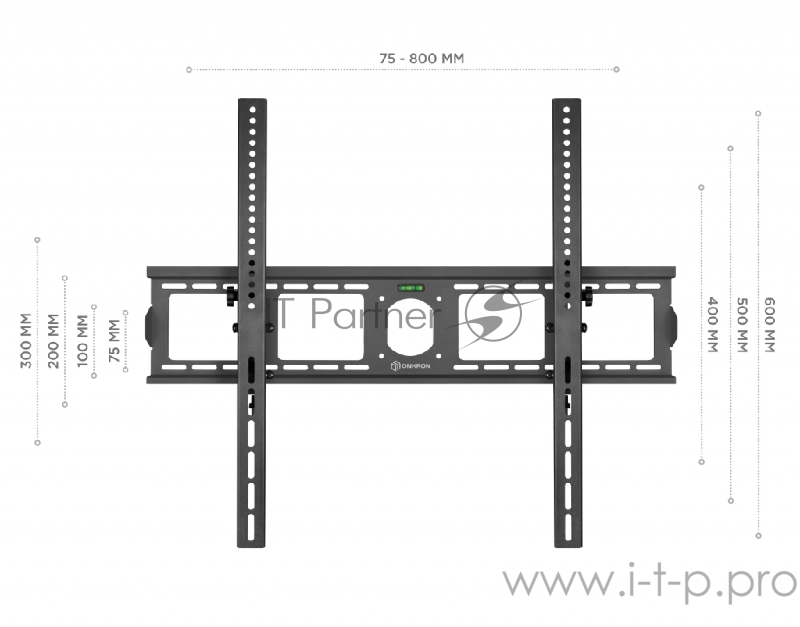 Кронштейн ONKRON UT4 черный тв аксесс.