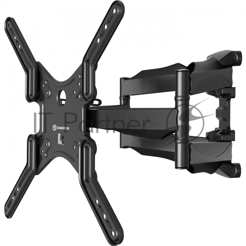 ONKRON M5L чёрный Для телевизоров диагональю 32-70 Максимальная нагрузка: 40 кг VESA: 100x100, 200x100, 200x200, 300x300, 400x400, 500x400, 600x400