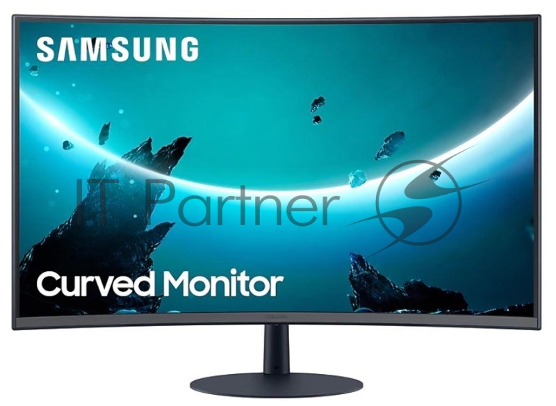 Монитор Samsung 27 C27T550FDI черный VA LED 16:9 HDMI матовая 3000:1 250cd 178гр/178гр 1920x1080 D-Sub DisplayPort FHD 4.9кг