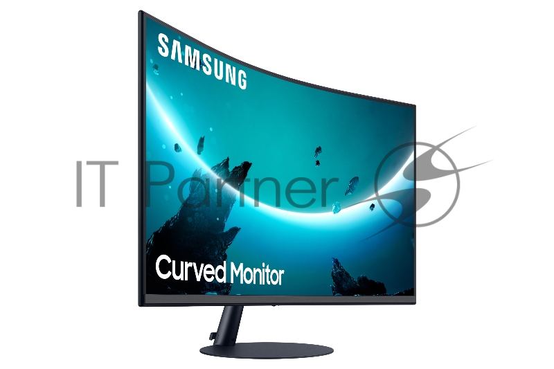 Монитор Samsung 27 C27T550FDI черный VA LED 16:9 HDMI матовая 3000:1 250cd 178гр/178гр 1920x1080 D-Sub DisplayPort FHD 4.9кг