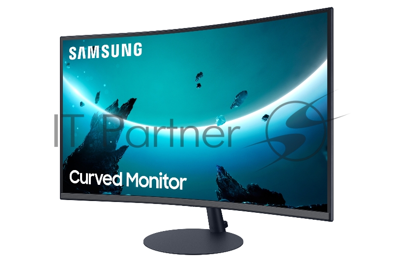 Монитор Samsung 27 C27T550FDI черный VA LED 16:9 HDMI матовая 3000:1 250cd 178гр/178гр 1920x1080 D-Sub DisplayPort FHD 4.9кг