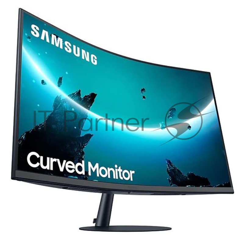 Монитор Samsung 27 C27T550FDI черный VA LED 16:9 HDMI матовая 3000:1 250cd 178гр/178гр 1920x1080 D-Sub DisplayPort FHD 4.9кг