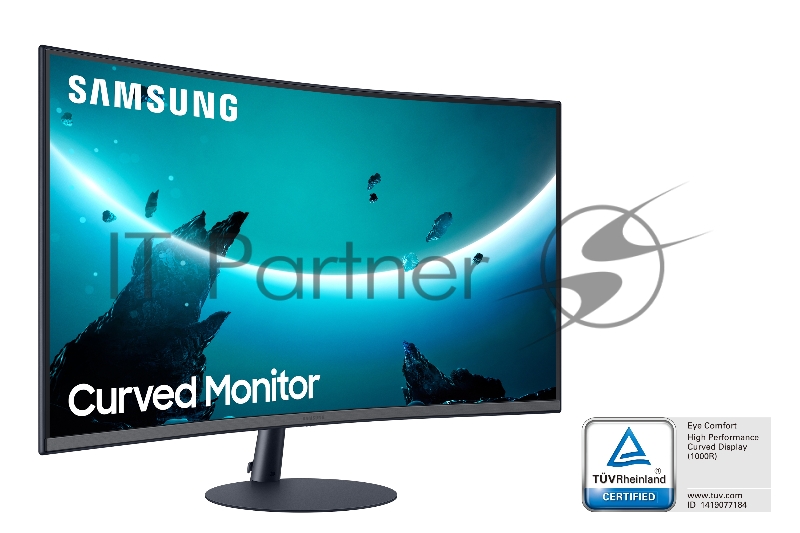 Монитор Samsung 27 C27T550FDI черный VA LED 16:9 HDMI матовая 3000:1 250cd 178гр/178гр 1920x1080 D-Sub DisplayPort FHD 4.9кг