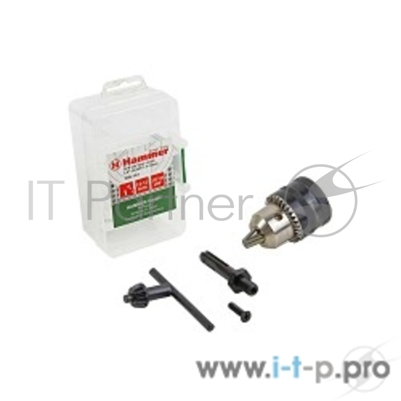 Патроны,переходники,смазка для буров Патрон Hammer Flex 208-103 CH-1 3,8-24UNF 1,5-13мм + переходник SDS+ 33681