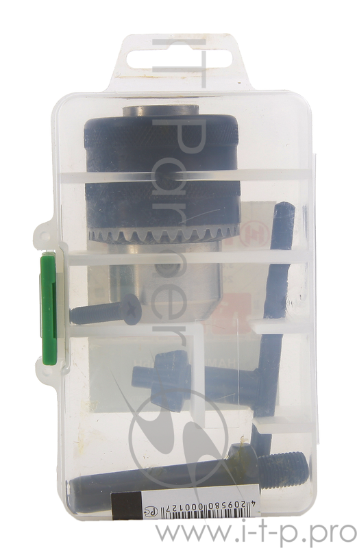 Патроны,переходники,смазка для буров Патрон Hammer Flex 208-103 CH-1 3,8-24UNF 1,5-13мм + переходник SDS+ 33681