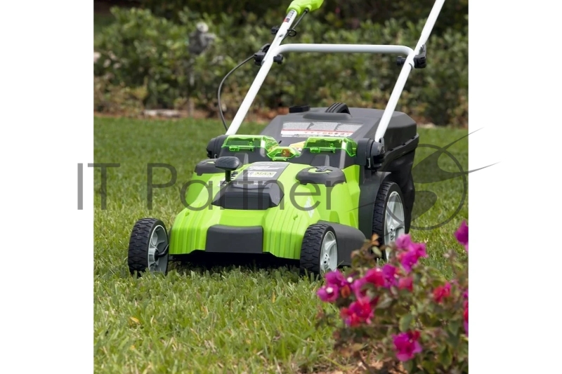 Газонокосилка аккумуляторная GreenWorks G40LM49DB, TwinForce, 40V, 49 см, без АКБ и ЗУ (2500207)