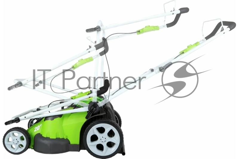 Газонокосилка аккумуляторная GreenWorks G40LM49DB, TwinForce, 40V, 49 см, без АКБ и ЗУ (2500207)