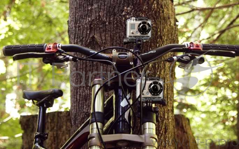 Аксессуар для экшн-камеры - крепление на руль/седло/раму велосипеда GoPro Handlebar/Seatpost/Pole Mount GRH30, для GoPro