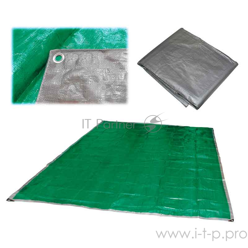 Ecos Тент хозяйственный универсальный T-4*4 размер: 4*4 м, плотность: 60г/м2