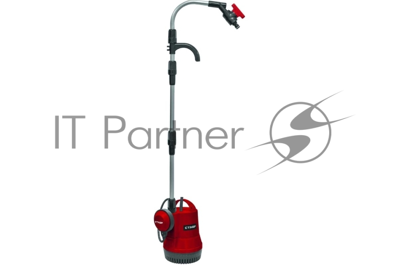 Насос погружной дренажный СТАВР НПД-400 Ш(400Вт, максимальная производительность 50 л/мин, напор 10м, максимальное давление 1атм, глубина погружения 5 м, размер пропускаемых частиц 0,5мм, диаметр выходного патрубка 3/4, длина сетевого кабеля 10м, мас