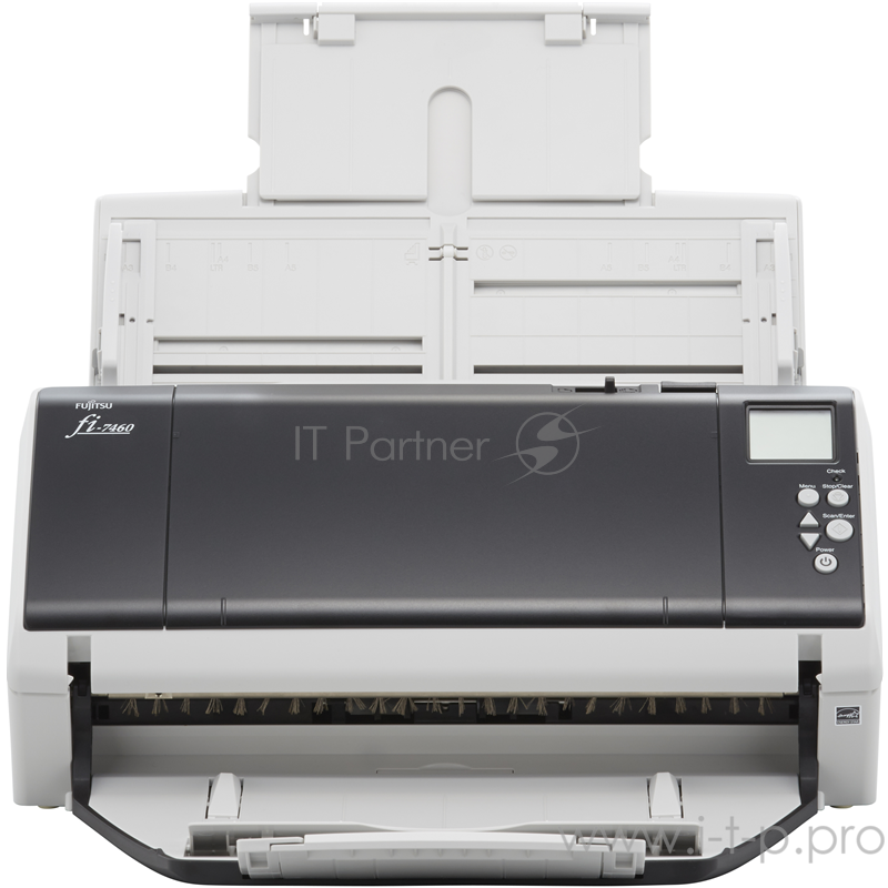 Сканер Fujitsu fi-7460, A3, 600x600dpi, с автоподатч., серо-черный (USB3.0)