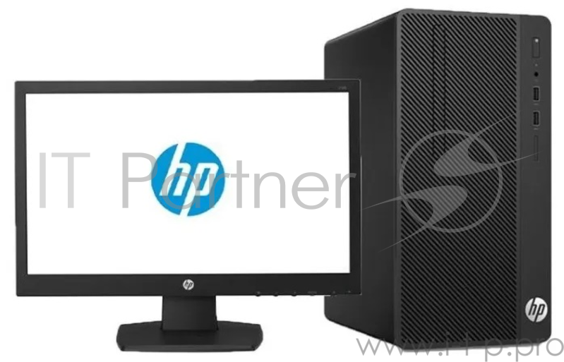 HP Bundle 290 G3 MT Core i5-9500,8GB,256GB M.2,DVD-WR,usb kbd/mouse,Serial Port,Win10Pro(64-bit),1-1-1 Wty+ HP Monitor N246v 23.8in