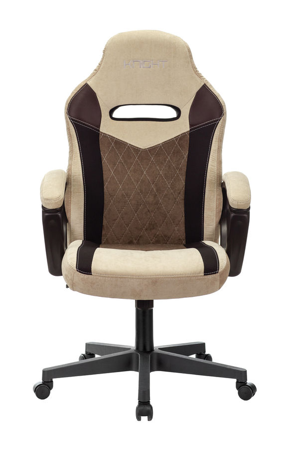Кресло игровое Бюрократ VIKING 6 KNIGHT BR FABRIC коричневый крестовина металл