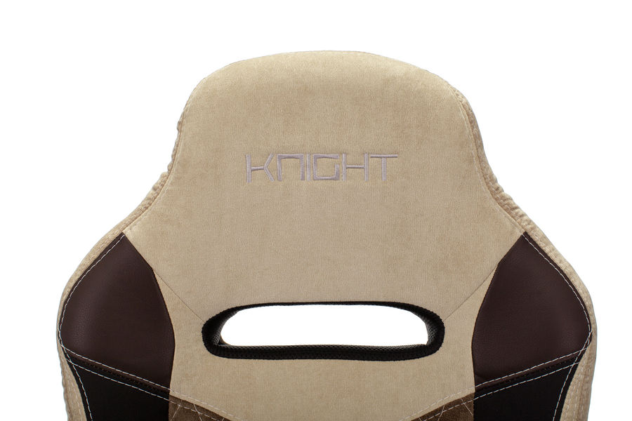 Кресло игровое Бюрократ VIKING 6 KNIGHT BR FABRIC коричневый крестовина металл