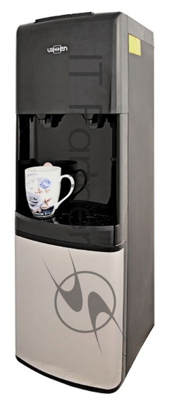 Кулер Vatten V42NF напольный черный/серебристый