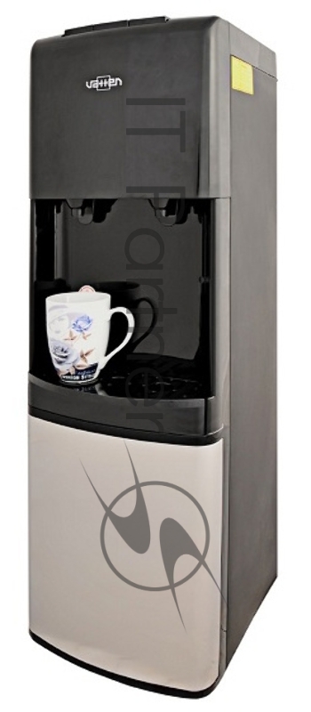 Кулер Vatten V42NE напольный электронный черный/серебристый