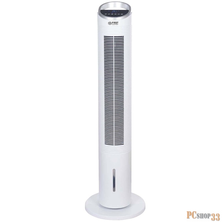 Вентилятор напольный FIRST (FA-5560-4 White) Мощность 60 Вт. Пульт дистанционного управления, белый