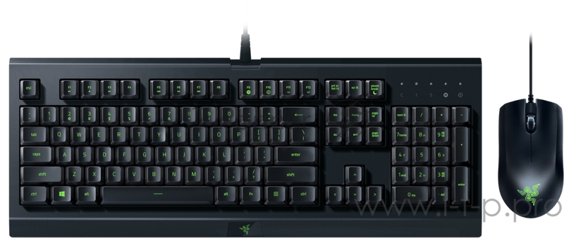 Игровой комплект Razer Cynosa Lite & Razer Abyssus Lite Razer Cynosa Lite & Razer Abyssus Lite - Keyboard and Mouse Bundle - Russian Layout