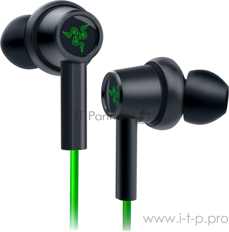 Гарнитура Razer Hammerhead Duo Console - Green Razer Hammerhead Duo Console - Green- Wired In-Ear Headphones - FRML Packaging