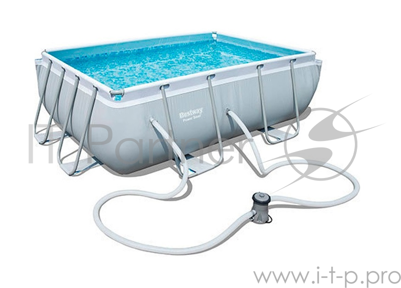 Каркасный бассейн Power Steel с ф.-насосом 282*196*84 см, 3662 л, Bestway 56629
