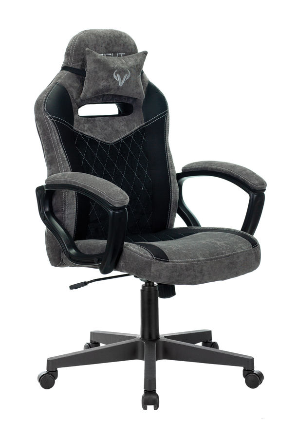 Кресло игровое Бюрократ VIKING 6 KNIGHT B FABRIC черный крестовина металл