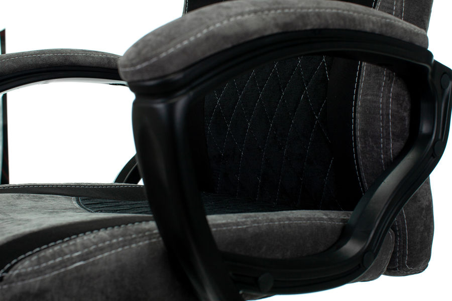 Кресло игровое Бюрократ VIKING 6 KNIGHT B FABRIC черный крестовина металл