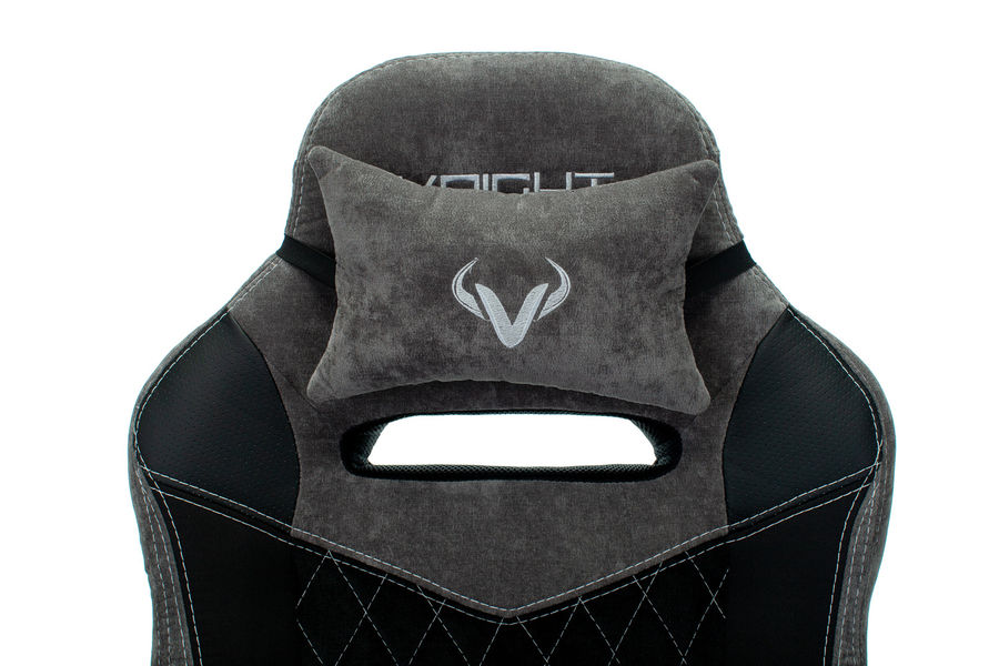 Кресло игровое Бюрократ VIKING 6 KNIGHT B FABRIC черный крестовина металл