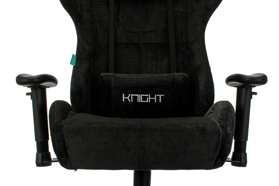 Кресло игровое Бюрократ VIKING 7 KNIGHT B FABRIC черный текстиль/эко.кожа крестовина металл