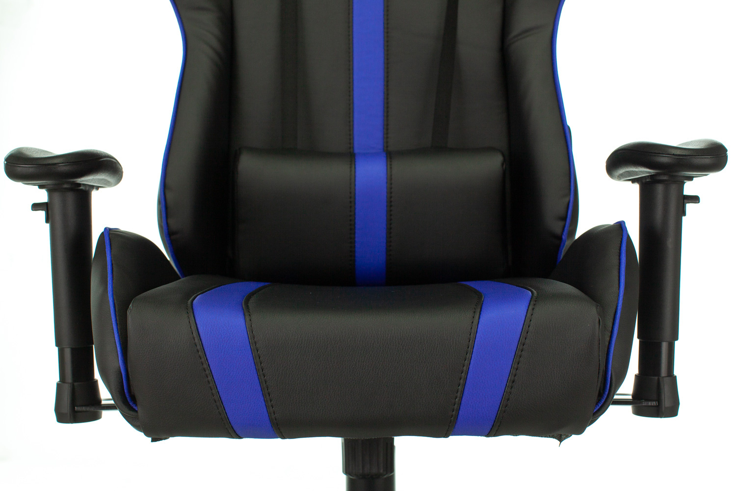 Кресло игровое Бюрократ VIKING ZOMBIE A4 BL черный/синий искусственная кожа