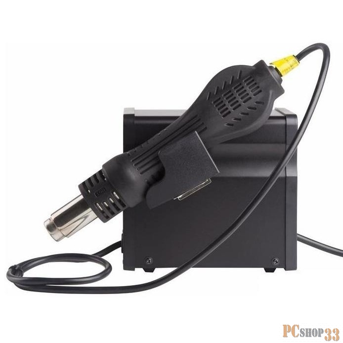 Паяльная станция (термофен) Rexant 12-0714 термовоздушная с цифровым дисплеем 150-500°С (R858D)