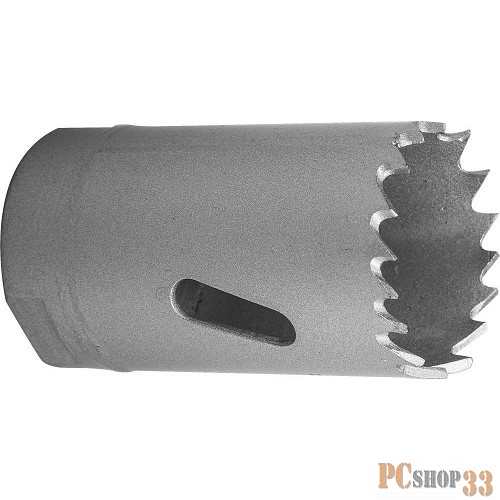 Коронка биметаллическая ЗУБР ЭКСПЕРТ 29531-057_z01, быстрорежущая сталь, глубина сверления до 38мм, d-57мм